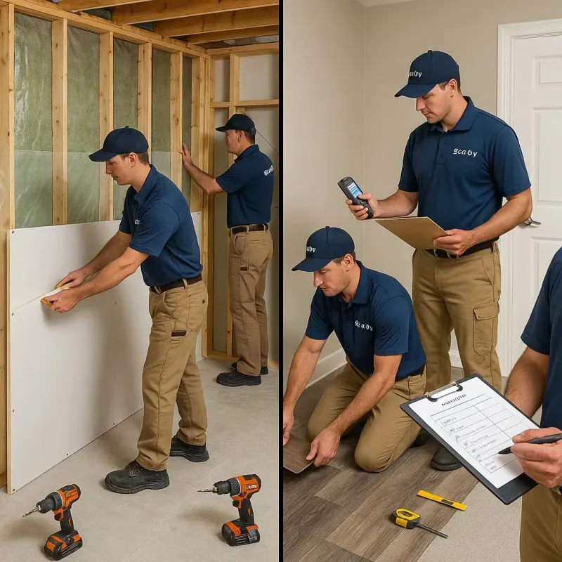 Repairs and Reconstruction process in Newport, DE